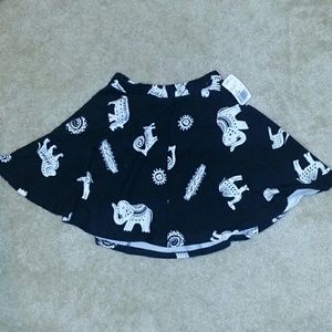 Black & White Forever 21 Skirt XS