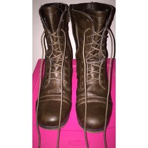 Madden Girl Combat Boots