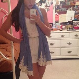 Lacey Blue Sky Scarf☀️🌊