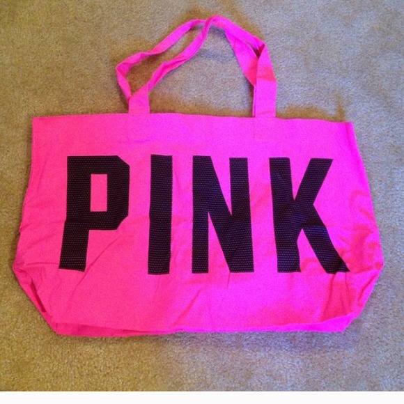 Pink Victoria's Secret tote
