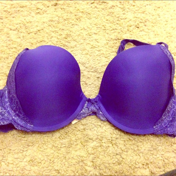 Victoria's Secret purple lace 34 DD Dream Angels - Picture 1 of 4