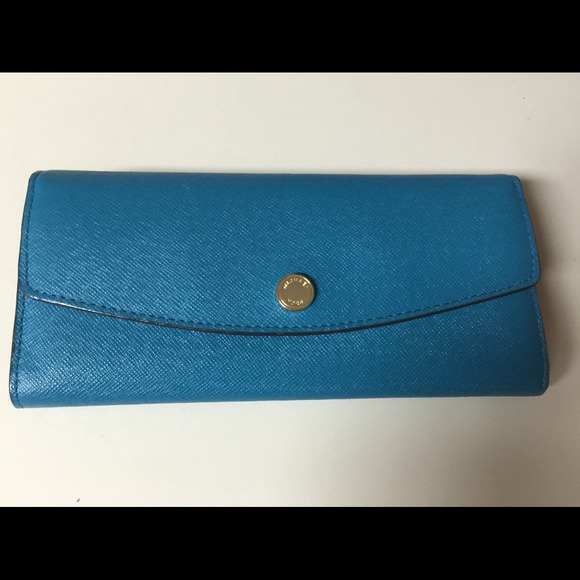 MK slim flap wallet