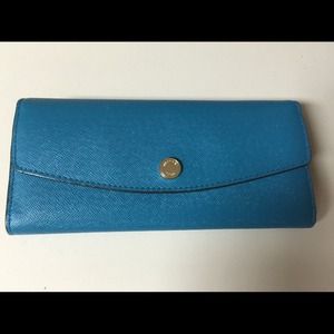 MK slim flap wallet