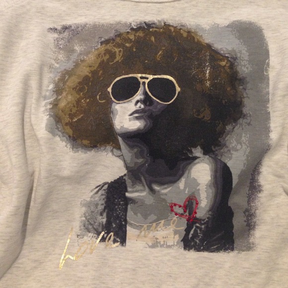"Love me" Papaya sweater