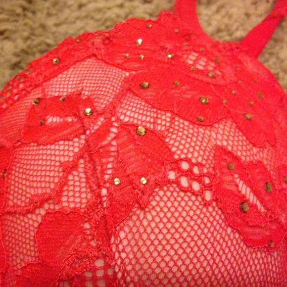 34DD Coral colored Body by Victoria Lined Demi - Picture 2 of 4