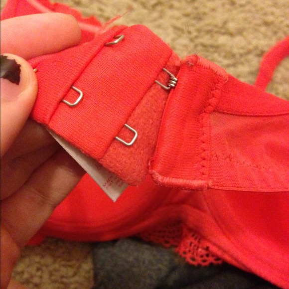 34DD Coral colored Body by Victoria Lined Demi - Picture 3 of 4