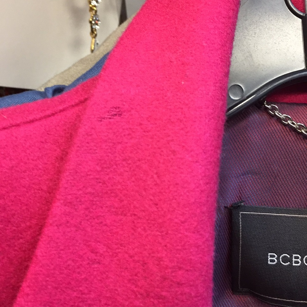 Hold BCBGwool blend dolce flared hem coat XS - Picture 5 of 5