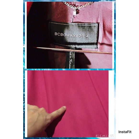 Hold BCBGwool blend dolce flared hem coat XS - Picture 4 of 5