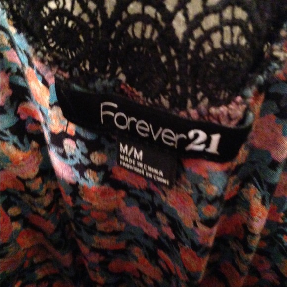 Floral and knit forever 21 romper! - Picture 3 of 4