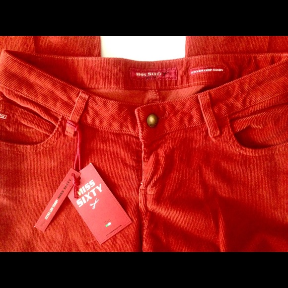New! Miss Sixty Corduroy Pants. Size 28