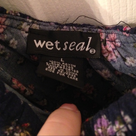 Floral 1 sided sun dress, Wet Seal - Picture 3 of 3