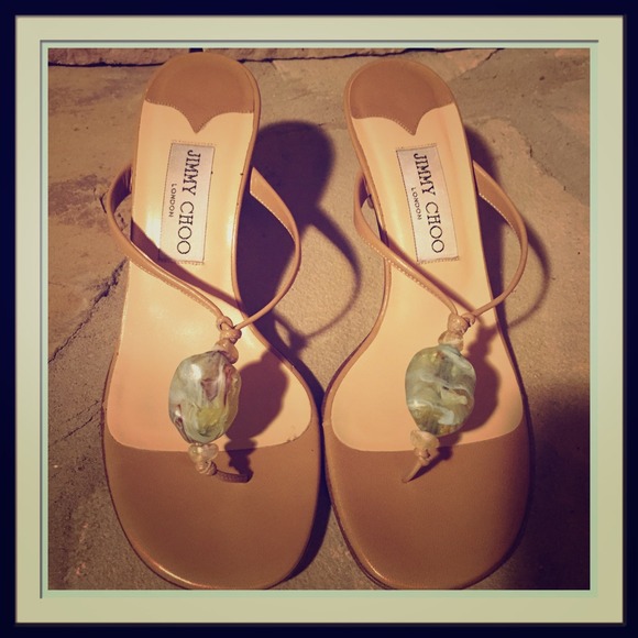 Jimmy Choo Shoes - 💥NEW LISTING💥Authentic Jimmy Choo thong sandals