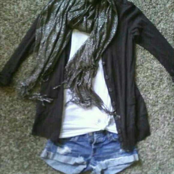 Brown cardigan