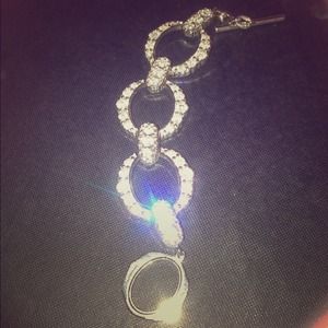 👐Sent as a gift ✋rhinestone bracelet