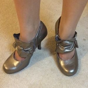 Fabulous Pewter heels
