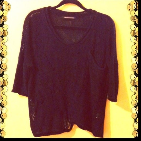 Distressed foreign exchange sweater - Picture 2 of 2