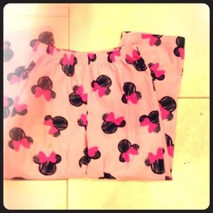 Minnie Mouse pjs bought in lasvegas w0rn twice