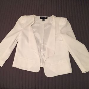 White blazer