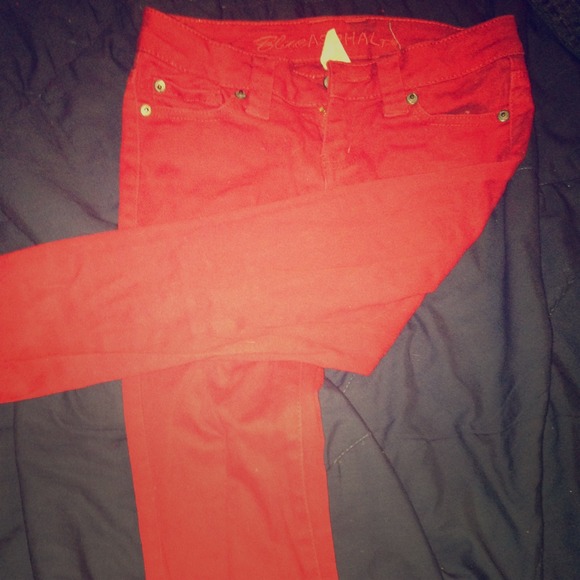 Blue Asphalt™ Red Skinny jeans