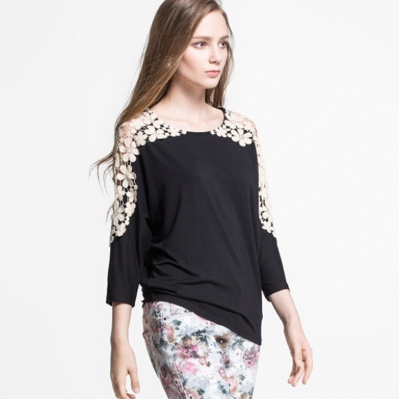 LOWEST 💜 "Wildflower" Crochet Top - Picture 3 of 4