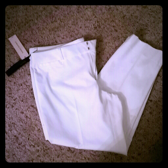 Banana Republic White Dress Pant