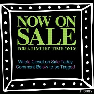 Closet on Sale Comment Below Tagged make offers