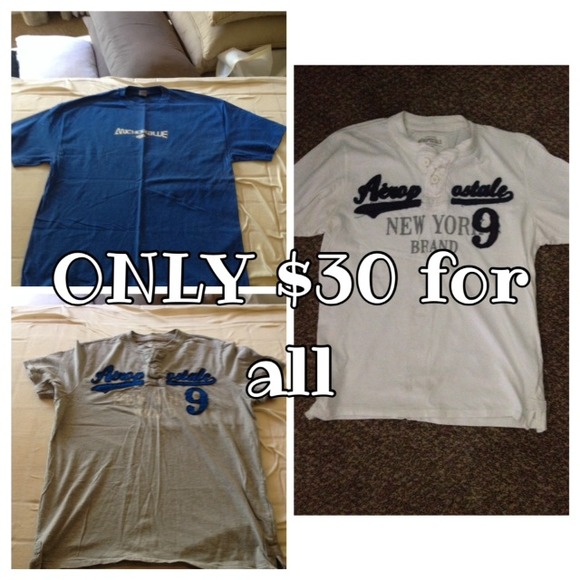 3 MENS SHIRTA FOR ONLY $30!!