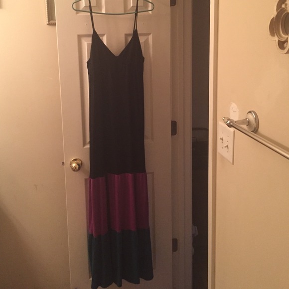 Color block maxi- XXL