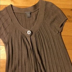 Ann Taylor Tan Cover Sweater