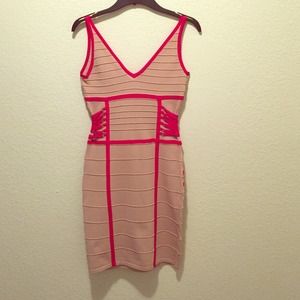 Red and beige Dress from Arden B