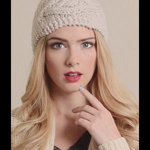 Ivory Knit Headband