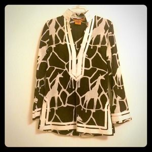Giraffe Print Tory Burch Tunic