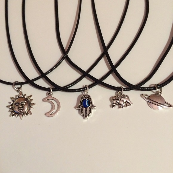 Brandy Melville Jewelry - Brandy Inspired Leather Cord Necklaces