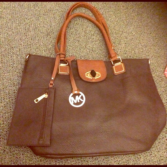 Brown MK large tote bag (not authentic)