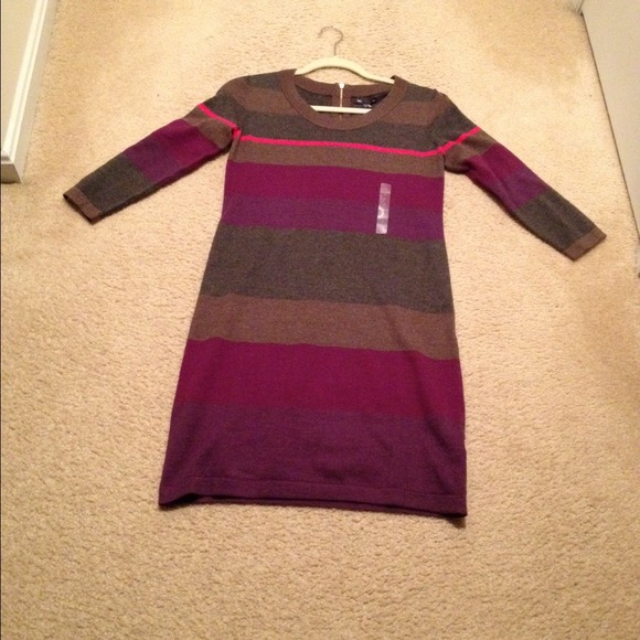 Sweater dress.