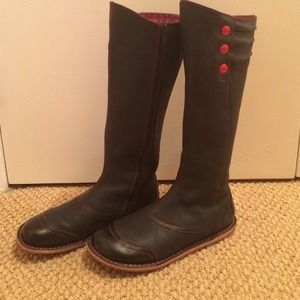 Like new black Camper boots!  Size 38