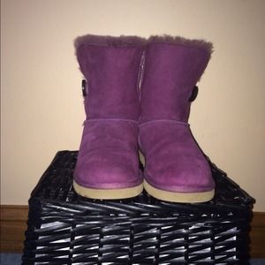 Purple Bailey Button Uggs