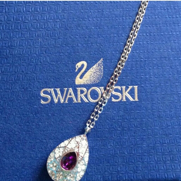 Amethyst & Crystal Pendant