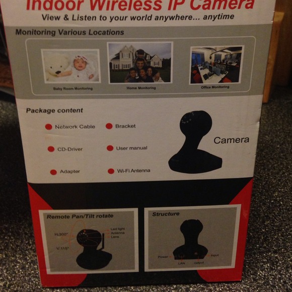 Indoor Wireless IP Camera - Picture 2 of 2
