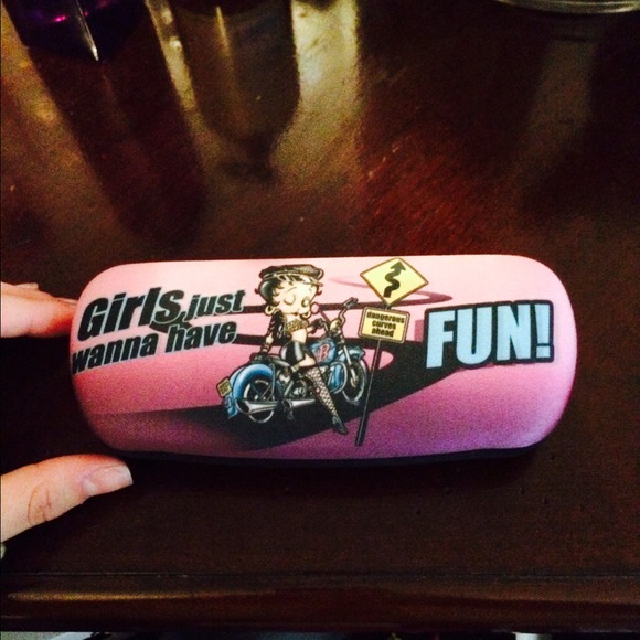 betty boop eye glasses case