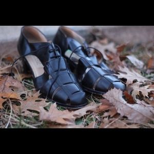 Enzo Angiolini Cut Out Mary Janes