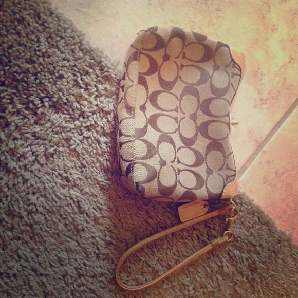 Coach wristlet