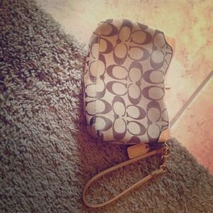 Coach wristlet