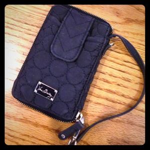 Vera Bradley Wristlet Wallet with Cell compartment