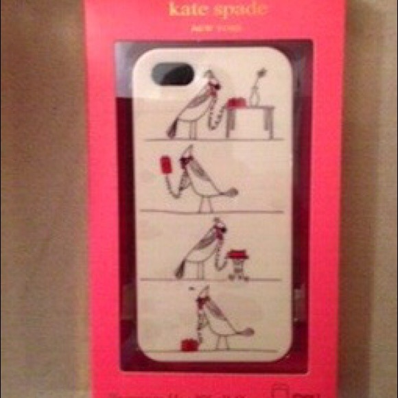 Kate Spade Bird Calling Pattern iPhone 5/5s Case