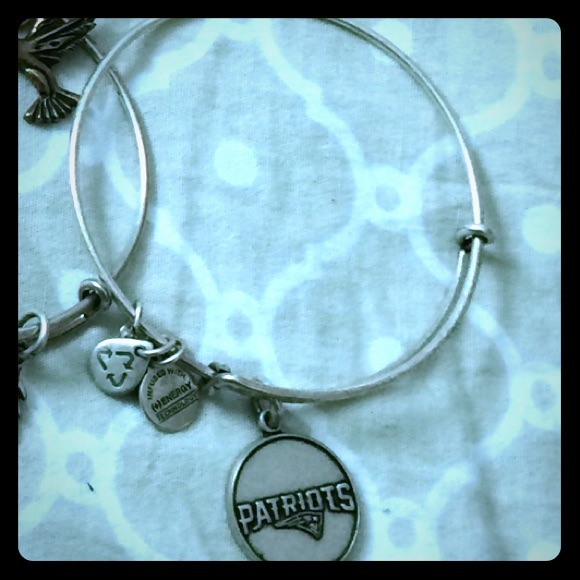 New England Patriots Alex and Ani silver