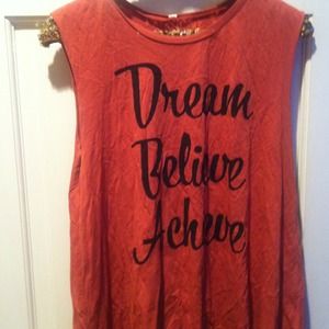 High low tank top
