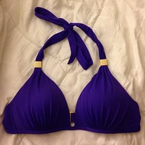 Victoria's Secret purple swim top