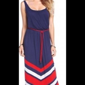 NEVER WORN KARDASHIAN KOLLECTION NAVY MAXI DRESS