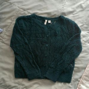 Frenchi Cropped Cardigan